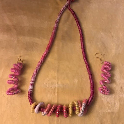 Love Necklace and earring set