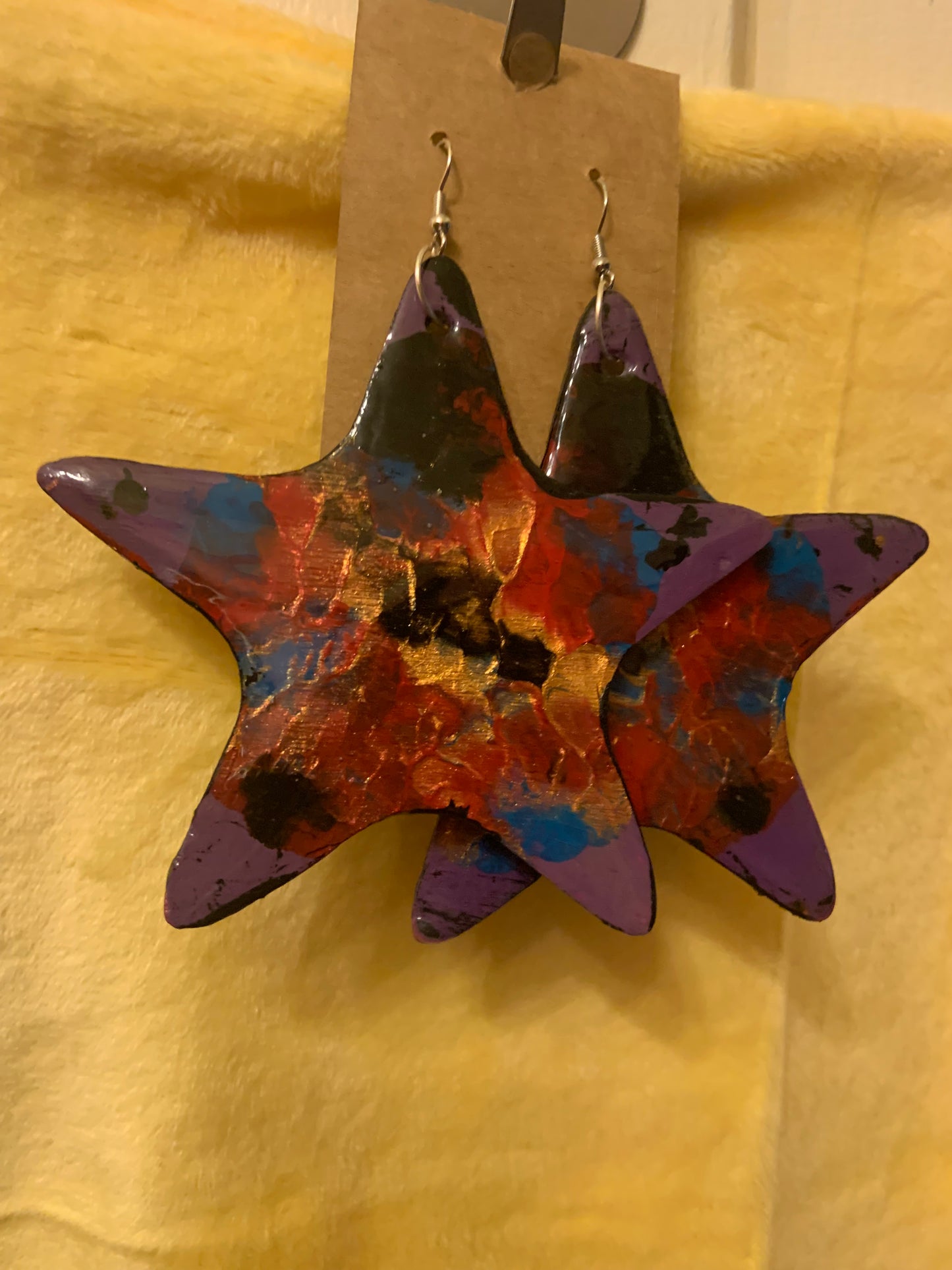 Star inspired earring